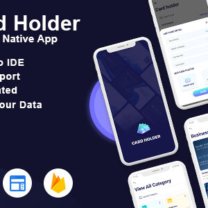 Visiting Card Holder with Admin Panel - Android (Kotlin)