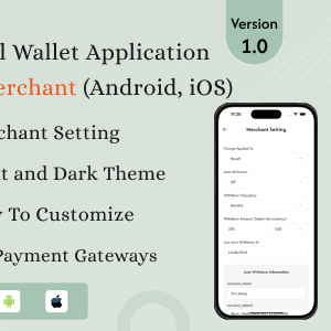 Pay Secure - Digital Wallet Application For Merchant (Android, iOS)