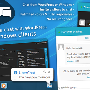 Uber Chat - Ultimate Live Chat with Windows Client