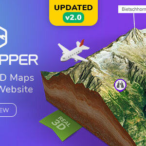 3D Map Wordpress Plugin - 3D-Mapper