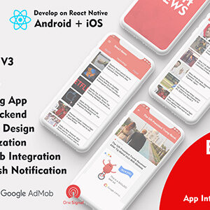 SmartNews | React Native mobile app for Wordpress