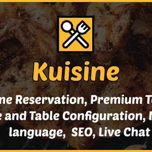 Kuisine - Restaurant Table Booking & Menu Management