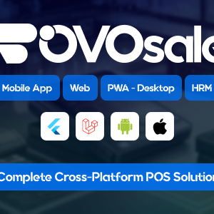 OvoSale - Complete Cross-Platform POS Solution | Android & iOS Mobile Apps, Web, PWA-Desktop