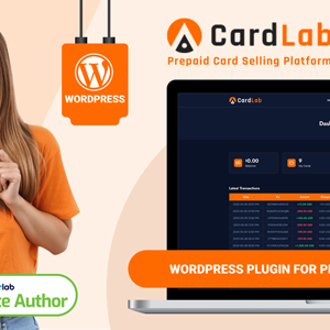 CardLab - Prepaid Card Selling WordPress Plugin