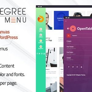 8Degree Fly Menu - Responsive Off-Canvas Menu Plugin for WordPress