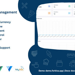 Forkiva – Restaurant POS & Management System (Laravel + Vue.js)