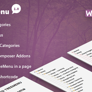 VG TreeMenu - Tree menu for WordPress and WooCommerce