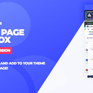 Social Page Feed Box WordPress Plugin