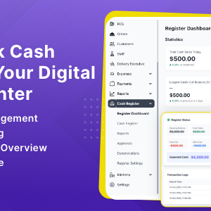 Cash Register Module for Tabletrack