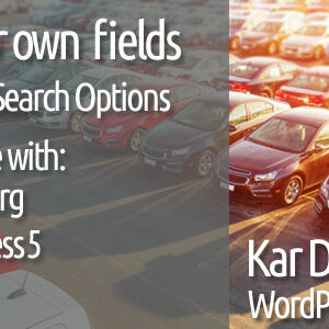 Car Dealer WordPress Plugin Kar Dealer