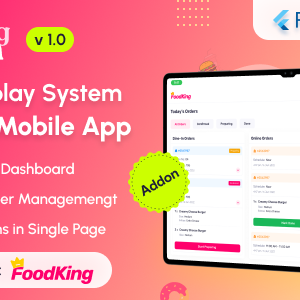 KitchenKing - Smart Restaurant Kitchen Display System (KDS) Mobile App