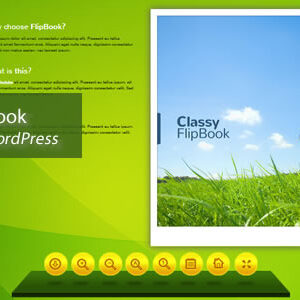 Classy FlipBook Responsive WordPress Plugin